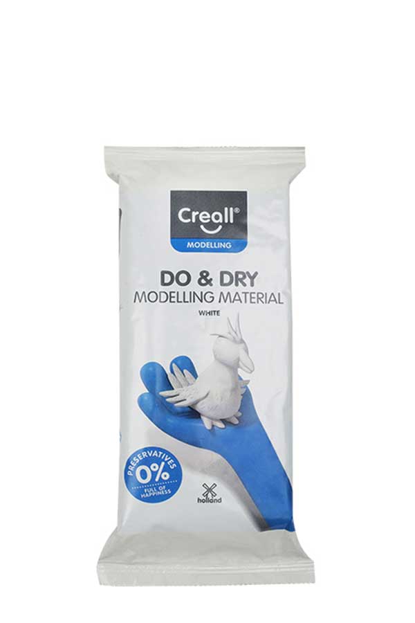 Πηλός Creall Do&Dry 500 gr λευκός 26010