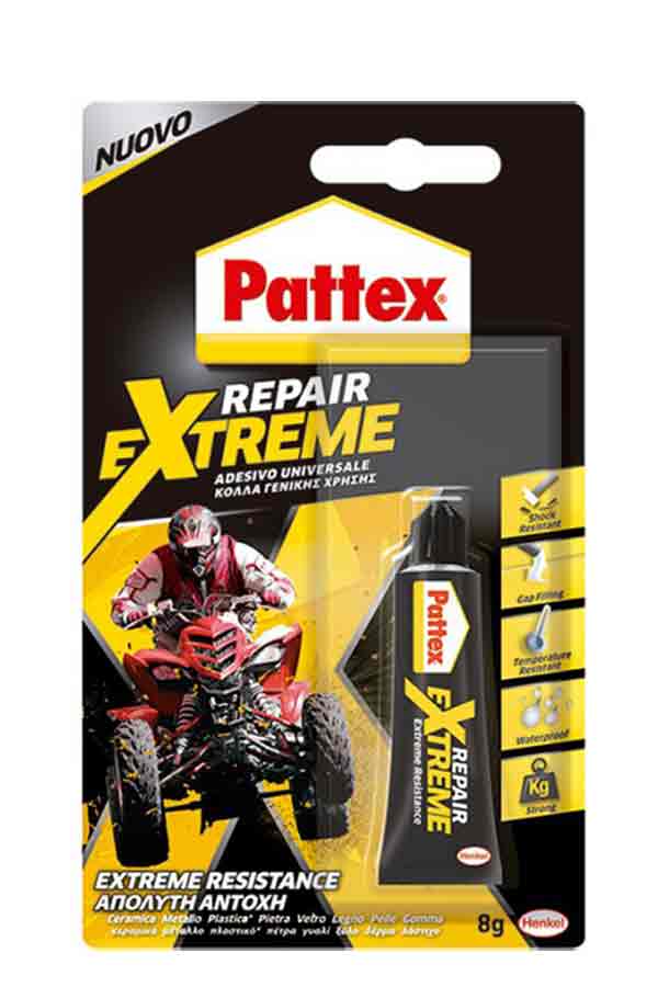 Κόλλα στιγμής γενικής χρήσης Pattex repair extreme 8gr 23781