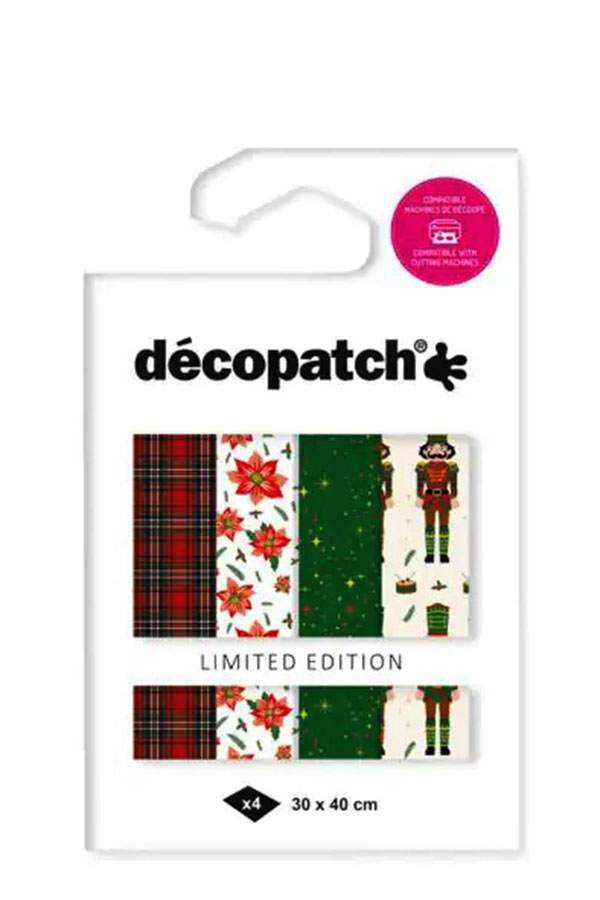 Ριζόχαρτο Decoupage 30x40cm Decopatch Χριστουγεννιάτικο TD926C 