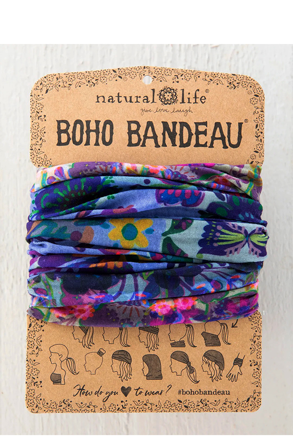 Κορδέλα μαλλιών μπαντάνα Boho Bandeau Natural life BBW000165