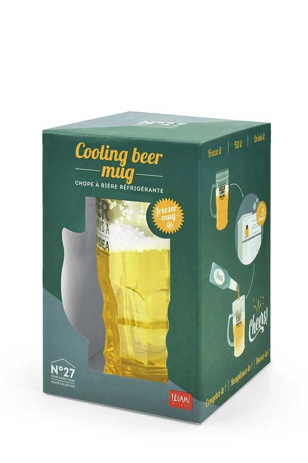 Ποτήρι μπύρας κατάψυξης Cooling Beer Mug Legami BMUG0001 