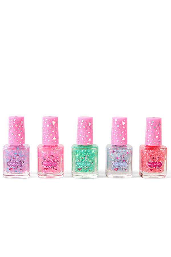 CREATE IT! Σετ 5 μανό με κονφετί 884147V