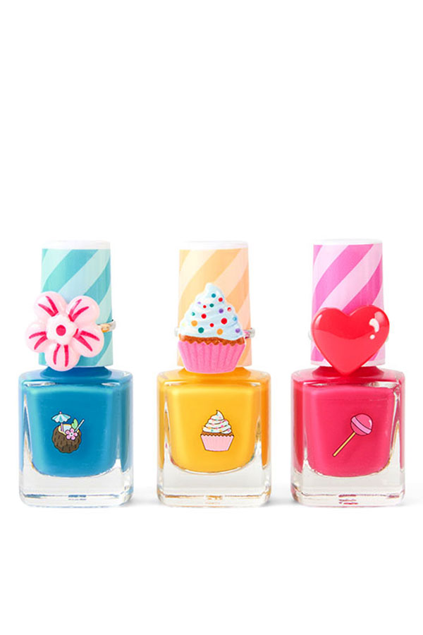 CREATE IT! Σετ 3 μανό με δαχτυλίδι 884807AV