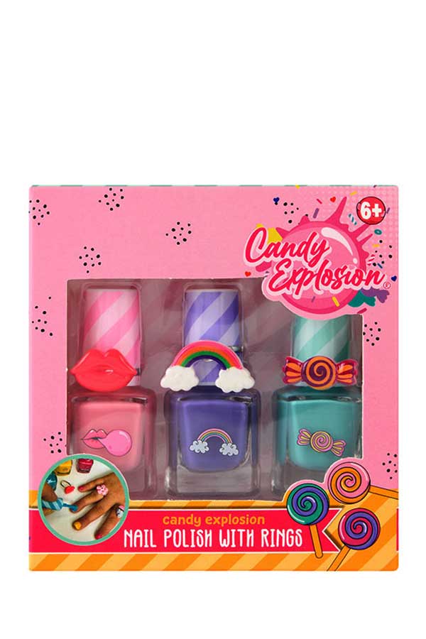 CREATE IT! Παιδικό σετ 3 μανό με δαχτυλίδι 884807BV