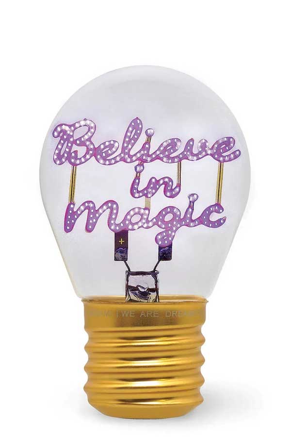 Διακοσμητικό φωτιστικό LED Bulb Fiction LEGAMI Believe in Magic CLB0017