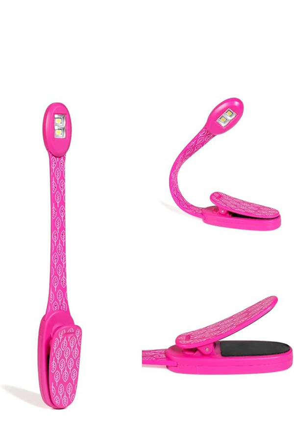 Φακός βιβλίου Flexilight Xtra 19cm ροζ