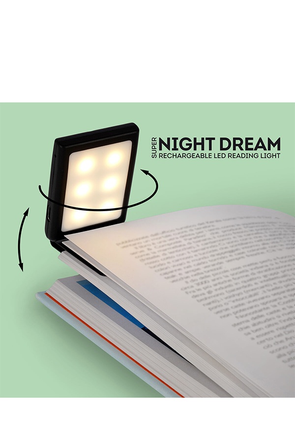 Φωτάκι LED βιβλίου επαναφορτιζόμενο LEGAMI SND0001