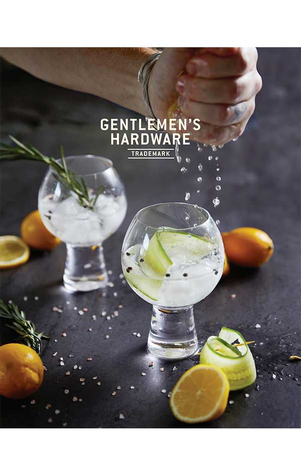Σετ ποτηριών τζιν Gin glasses Gentlemens Hardware GEN855