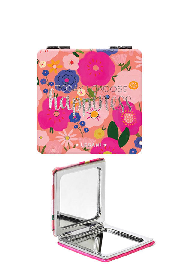 Καθρεφτάκι 2 όψεων Nice to see you Legami Λουλούδια mir0013