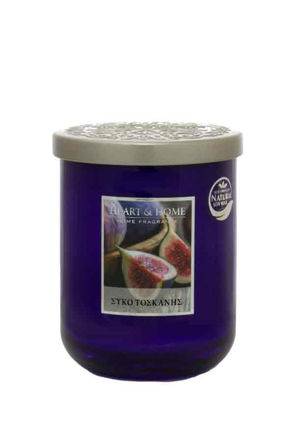 Αρωματικό κερί σε βάζο 115gr Heart and Home Σύκο Τοσκάνης 21276810600