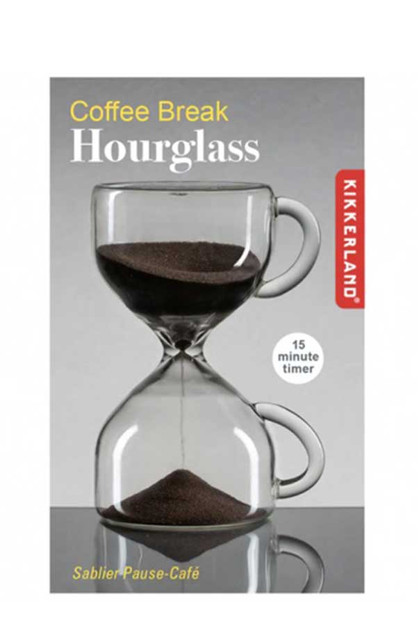 Κλεψύδρα γυάλινη Coffee Break Kikkerland ST145