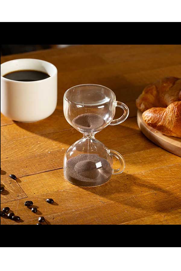 Κλεψύδρα γυάλινη Coffee Break Kikkerland ST145