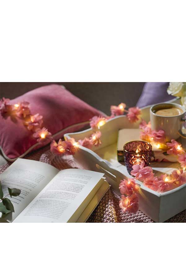 Διακοσμητικά φωτάκια LED Flower Fairy Lights MOSES 83511