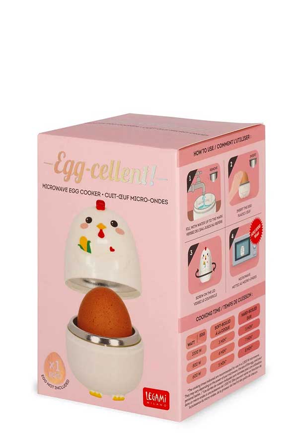 Αυγοθήκη μικροκυμάτων Egg cellent LEGAMI Κότα EGG0001