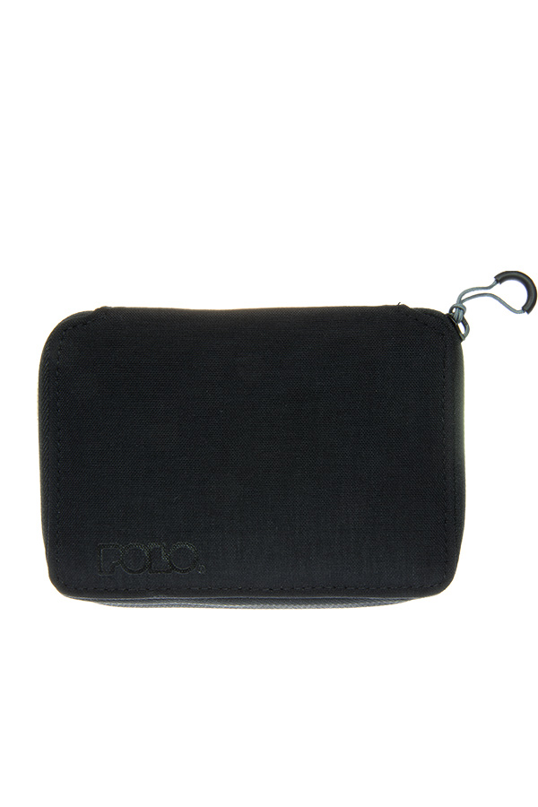 POLO Πορτοφόλι με φερμουάρ WALLET RFID BIG μαύρο 93801202