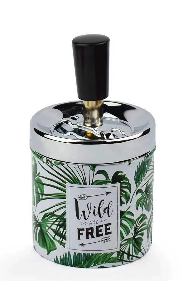 Σταχτοδοχείο μεταλλικό Shake your Butts LEGAMI Ζούγκλα WAS0002