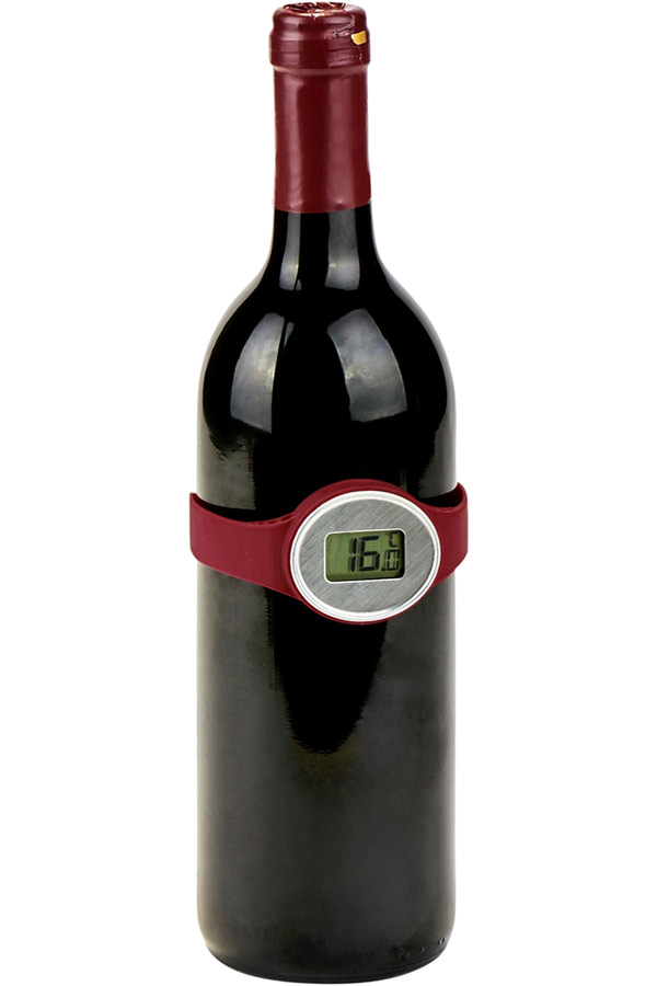 Θερμόμετρο κρασιού moses μαύρο 80920