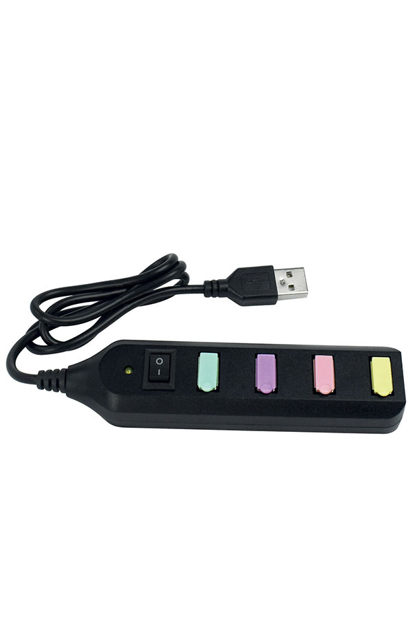 Αντάπτορας USB hub Legami μαύρος MUA0001