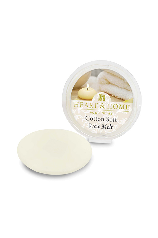 Αρωματικό Wax Melt κερί 26gr Heart and Home Απαλό Βαμβάκι 275050307