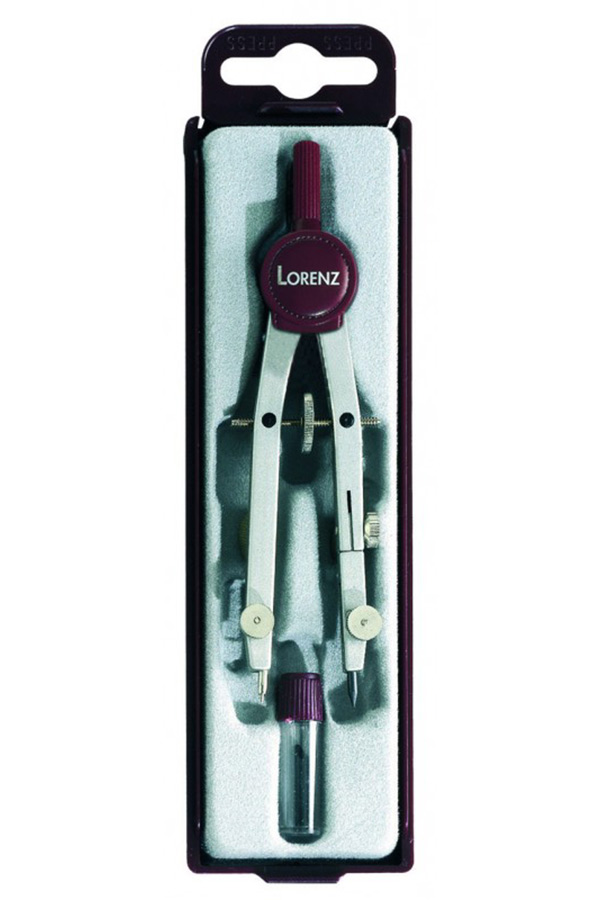 Διαβήτης μεταλλικός με ροδέλα ρύθμισης LORENZ 11cm 400/VC