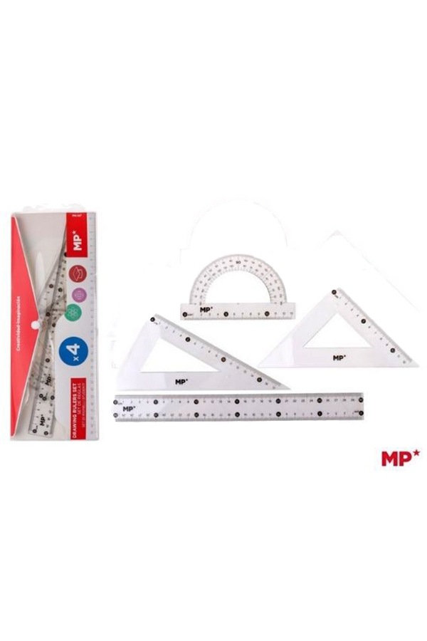 Σετ 4 γεωμετρικά σχήματα 30cm MP PA147