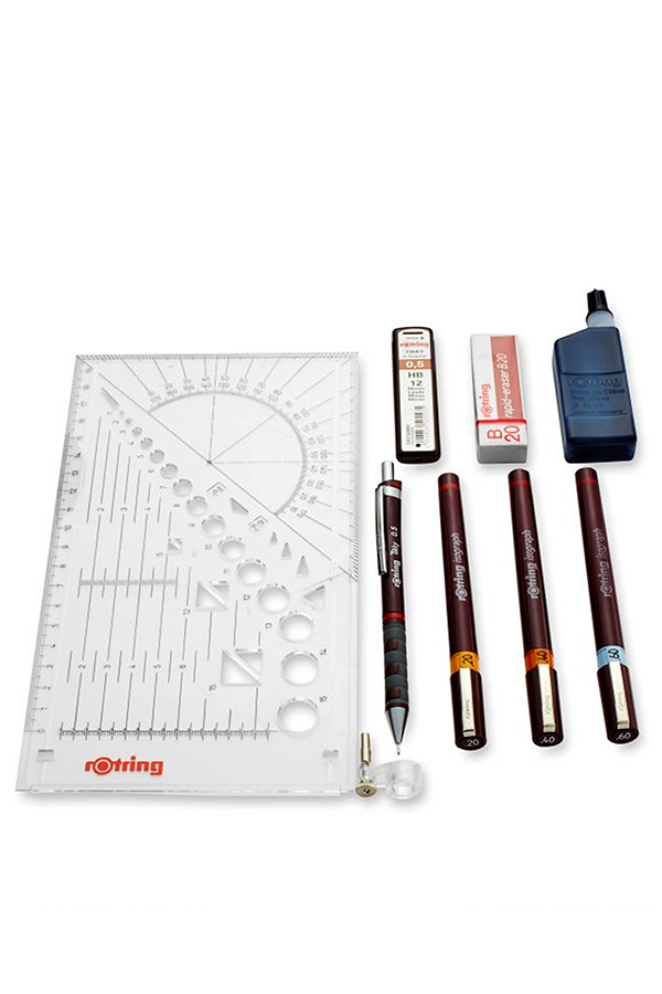 Σετ ισογράφοι College Set 8τεμ Rotring S0699390