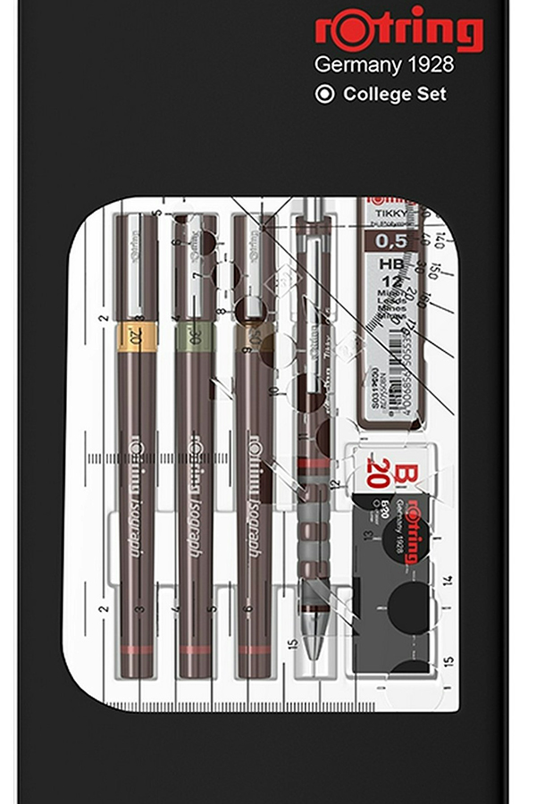 Σετ ισογράφοι College Set 8τεμ Rotring S0699390