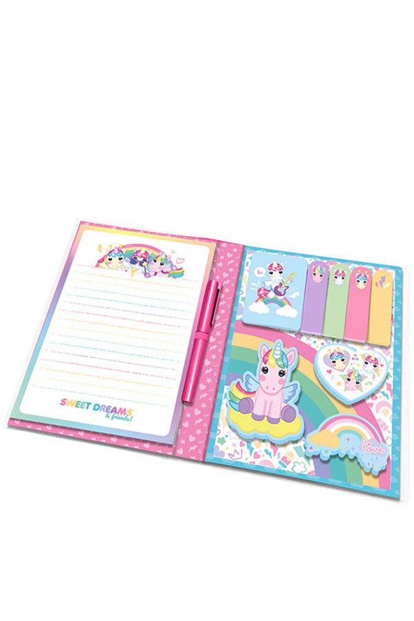 Σημειωματάριο με αυτοκόλλητα Sweet Dreams KL11549