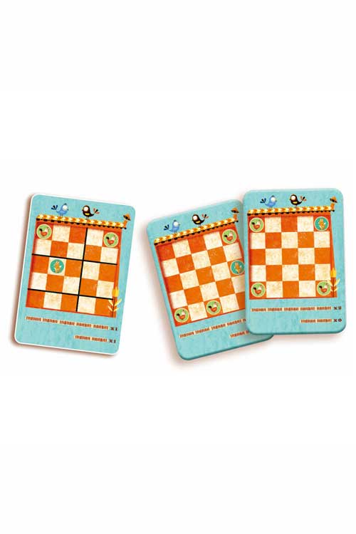Mini σπαζοκεφαλιές 30 καρτών το κυνήγι της κότας Djeco DJ05352