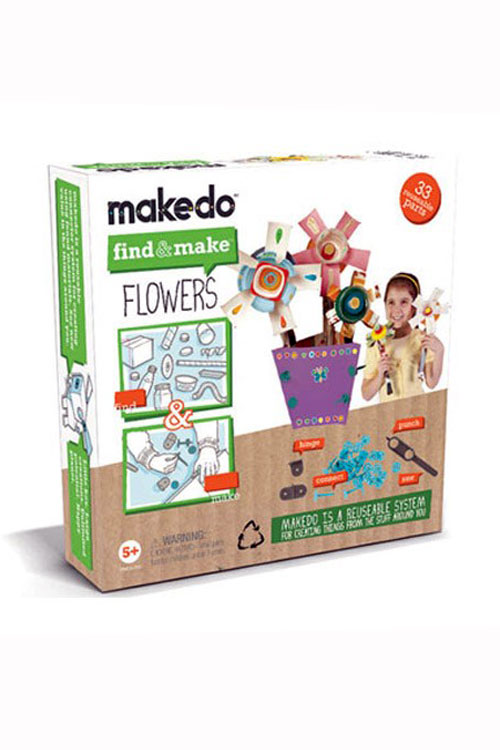 Κατασκευή λουλούδια makedo MAK002