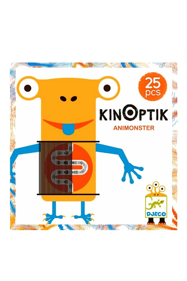 Παζλ 25 τεμαχίων με εφέ κίνησης Djeco Kinoptik τερατάκι DJ05600