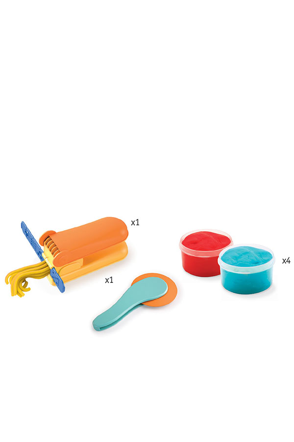 Σετ χειροτεχνίας με πλαστοζυμαράκι Djeco Χτενίσματα μαλλιών DJ09890