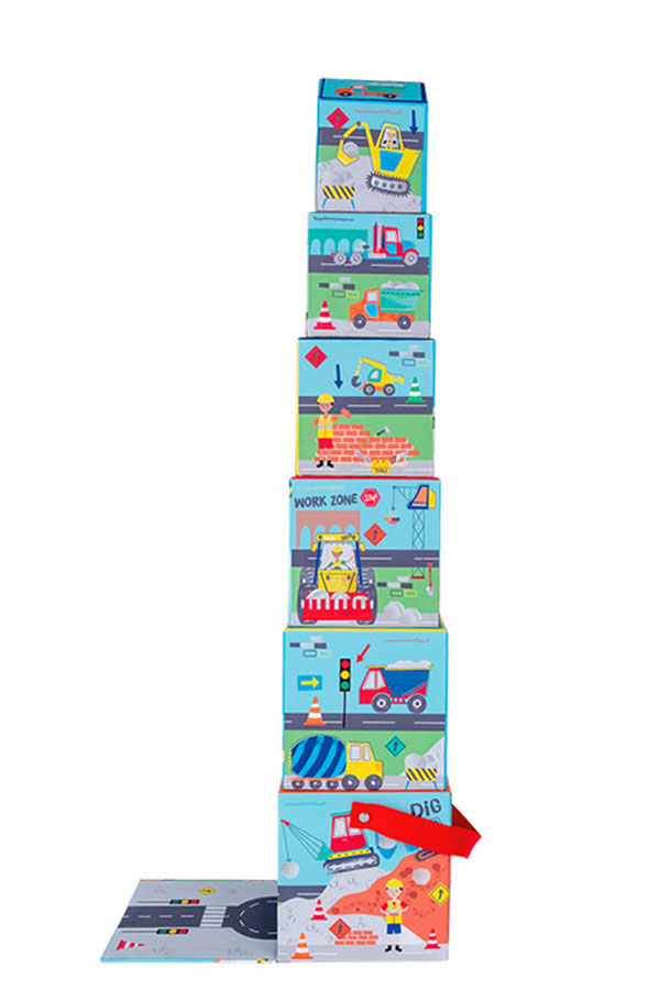 Κύβοι στοίβαξης stack & play Floss & Rock Κατασκευές 49P6072