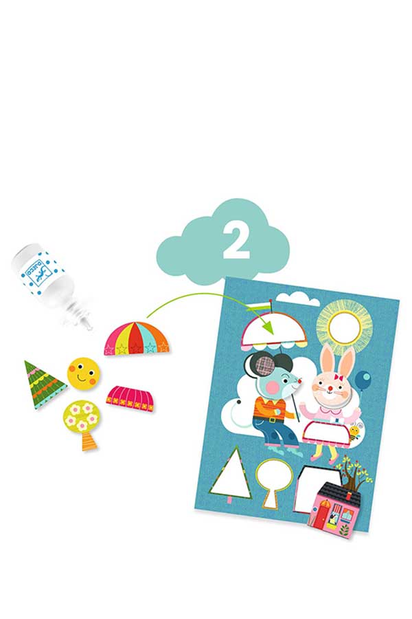 Σετ καλλιτεχνικών και δημιουργικής απασχόλησης Djeco Γατούλα DJ09292