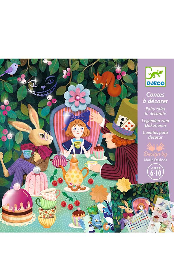 Σετ καλλιτεχνικών και δημιουργικής απασχόλησης Djeco Στη χώρα των θαυμάτων DJ09428