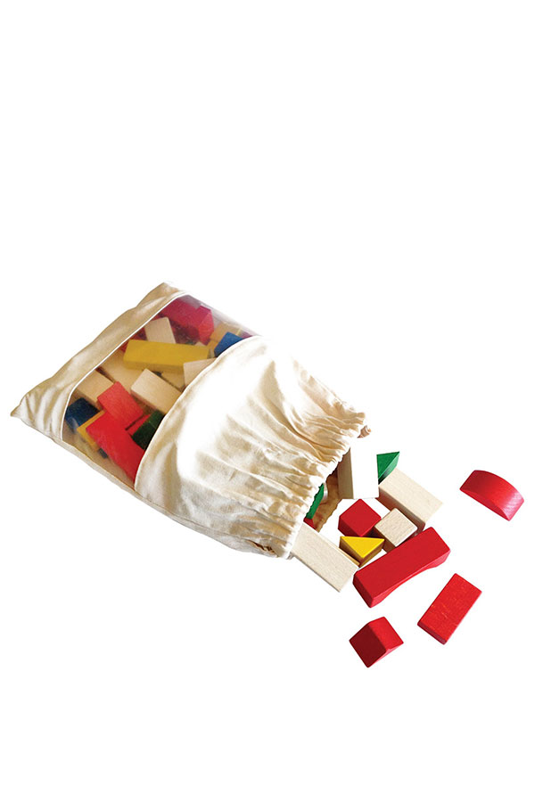 Τουβλάκια ξύλινα 50τεμ Ebert 21550