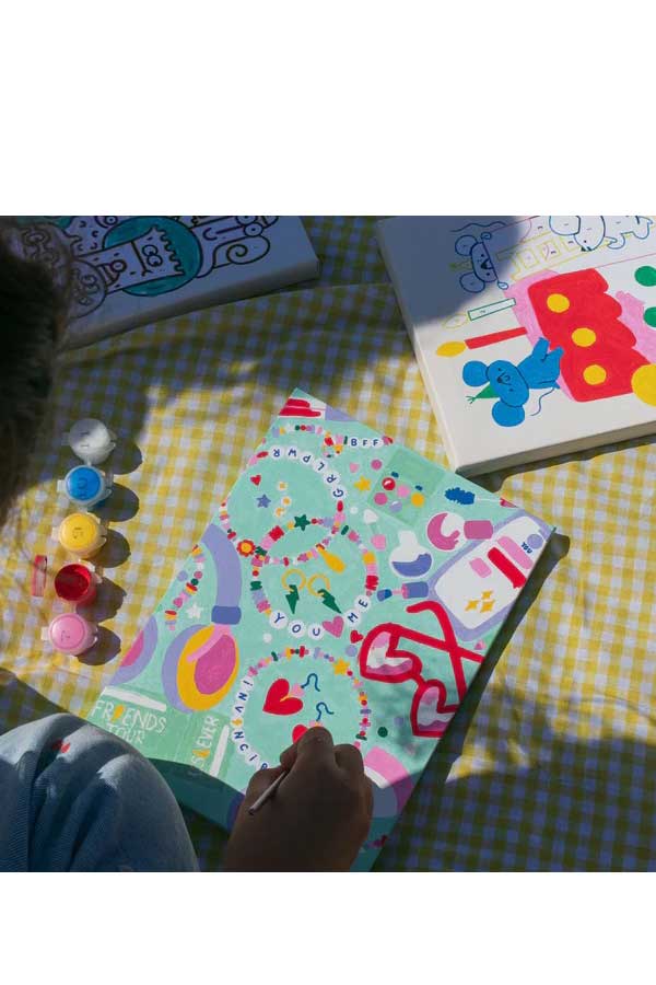 Σετ ζωγραφικής με νούμερα Kids La petite epicerie Besties 351007