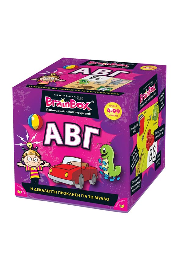 BrainBox Παιχνίδι με κάρτες ΑΒΓ 93020