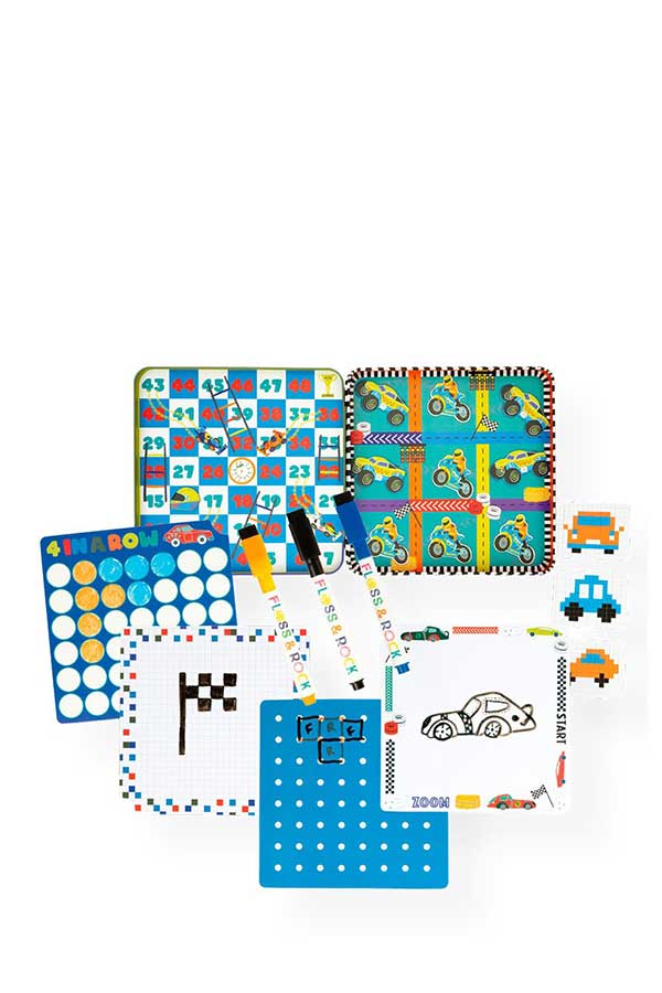 Επιτραπέζιο μαγνητικό παιχνίδι magnetic fun & games FLOSS&ROCK Αυτοκίνητα 51P6189 