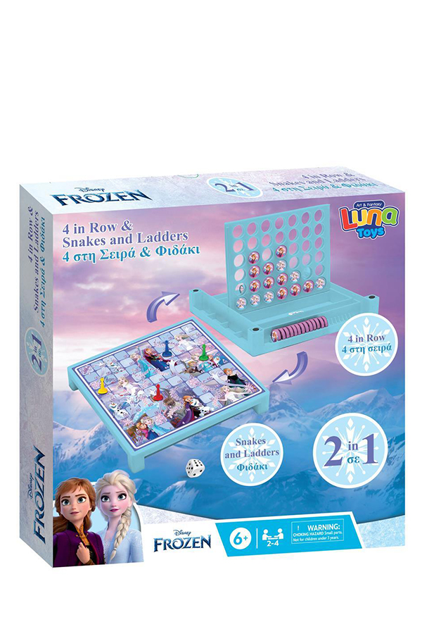 Επιτραπέζιο παιχνίδι Φιδάκι και 4 στη σειρά Frozen Luna 000564122