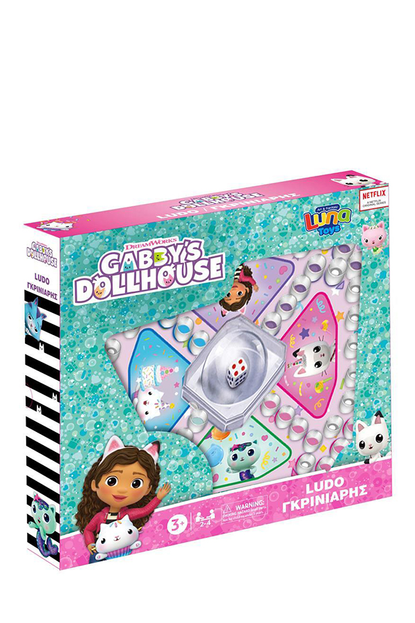 Επιτραπέζιο παιχνίδι Pop Up Γκρινιάρης Gabby's dollhouse Luna 000574041