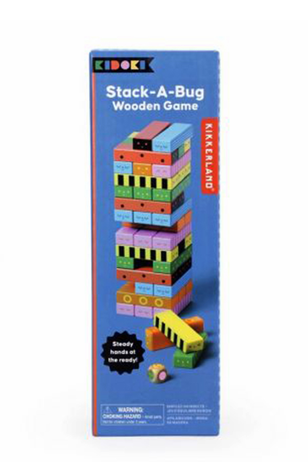 Επιτραπέζιο ξύλινο παιχνίδι Stack a bug Kidoki Kikkerland KID20