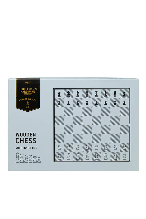 Σκάκι ξύλινο Gentlemen's Hardware GEN675