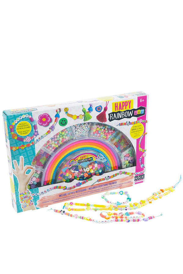 Κατασκευή κοσμημάτων Happy Rainbow ABC 87006