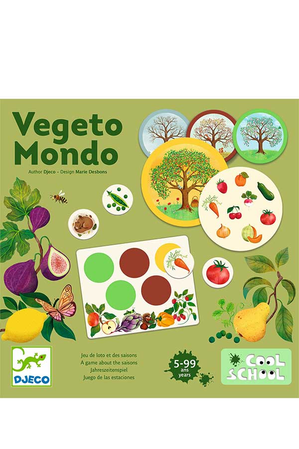 Επιτραπέζιο παιχνίδι αντιστοίχισης Djeco 4 εποχές DJ00809