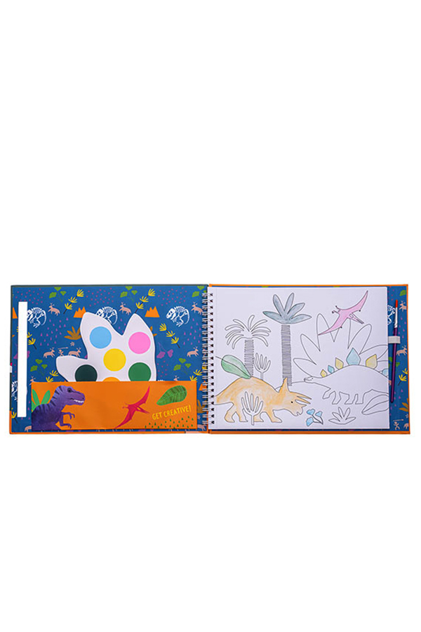 Το μπλοκ ζωγραφικής μου My paid pad Floss & Rock Δεινόσαυρος 46P6558
