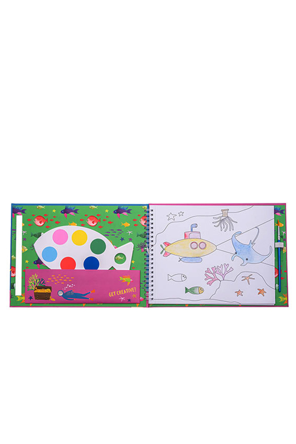 Το μπλοκ ζωγραφικής μου My paid pad Floss & Rock Βυθός 46P6557
