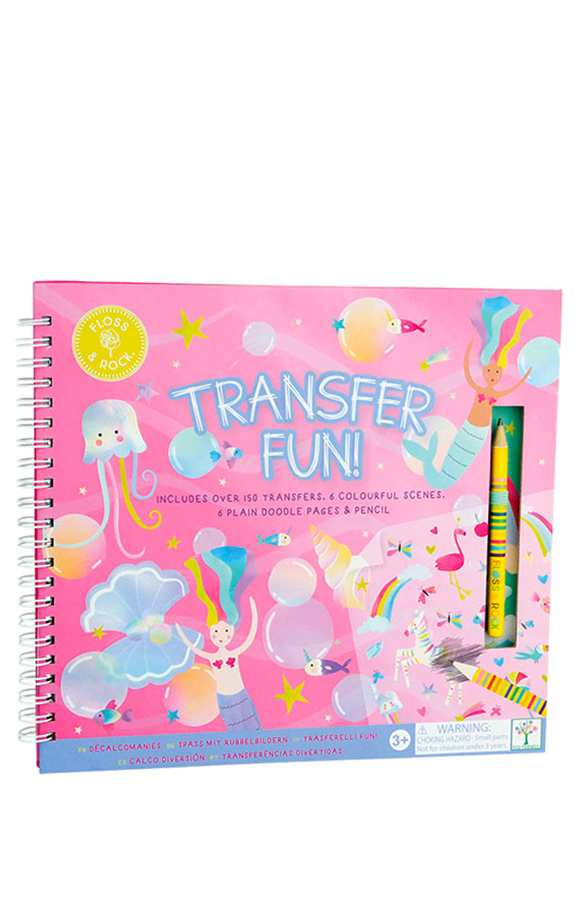 Mπλοκ ζωγραφικής Transfer fun Floss & Rock Φαντασία 50P6146