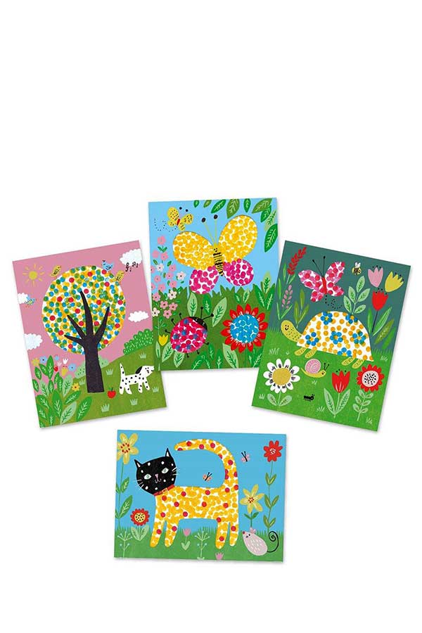 Ζωγραφίζω με μαρκαδόρους με αφρώδη μύτη Djeco Γατούλά DJ09887