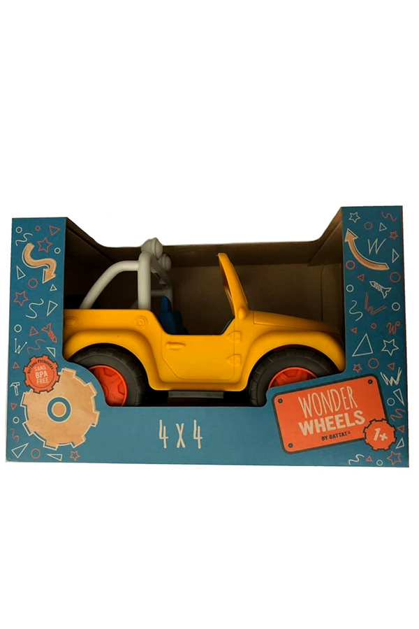 Τζιπ 4x4 κίτρινο B.Wheels VE1013Z